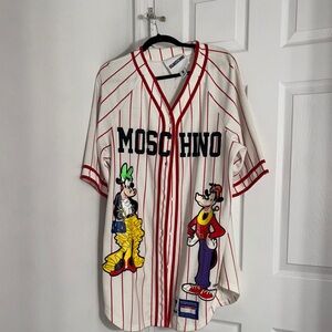 Moschino Cartoon Graphic Baseball Jersey